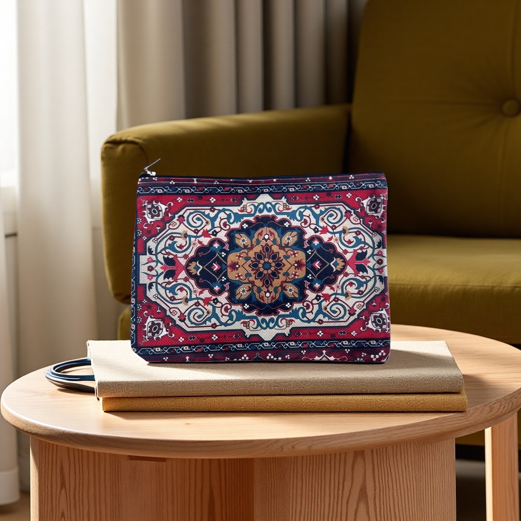 Patrón de patrón bolso de mano bolsa cuadrada pequeña bolsa de mujer de viaje de moda simple y versátil bolsa de compras diaria Specification image