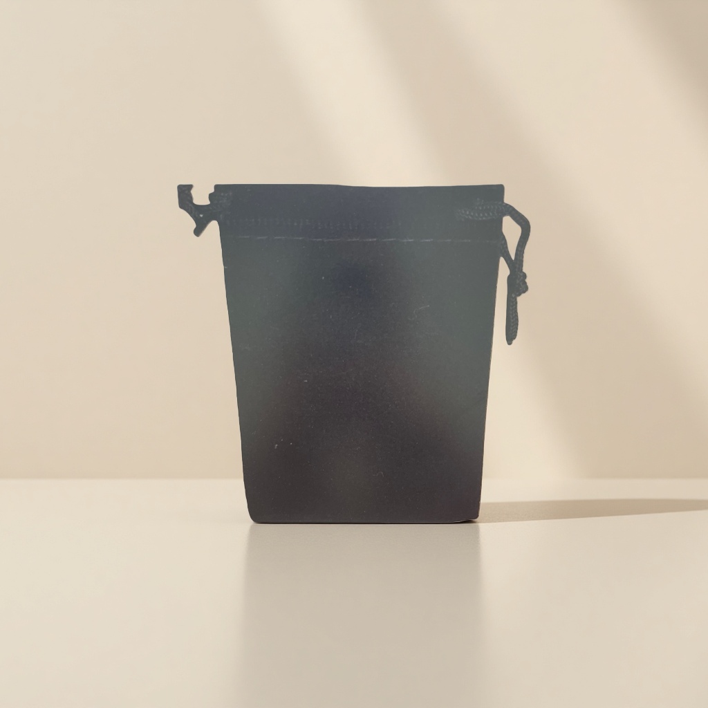 Black cloth bag, large-capacity reusable eco-friendly shopping bag details Picture