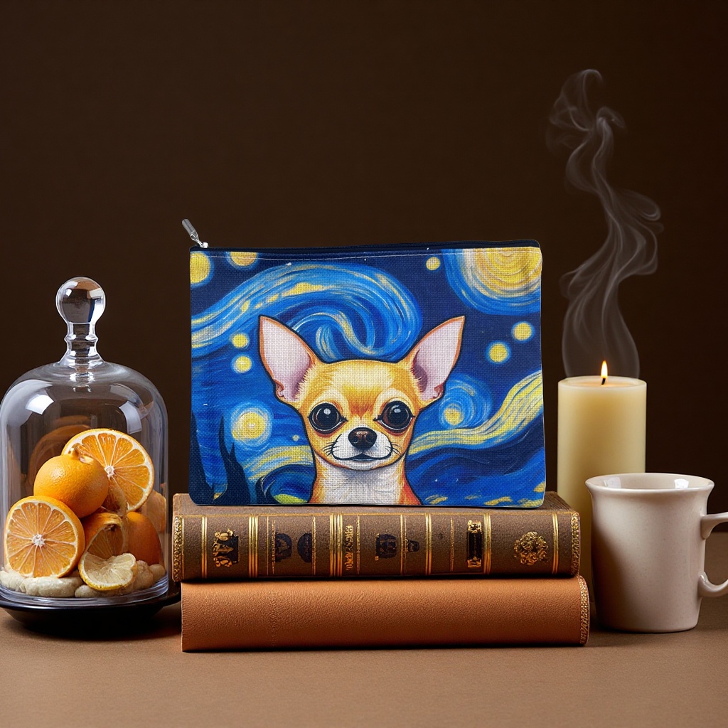 艺术风格吉娃娃狗毛绒玩具可爱宠物玩偶软萌小狗狗 plush