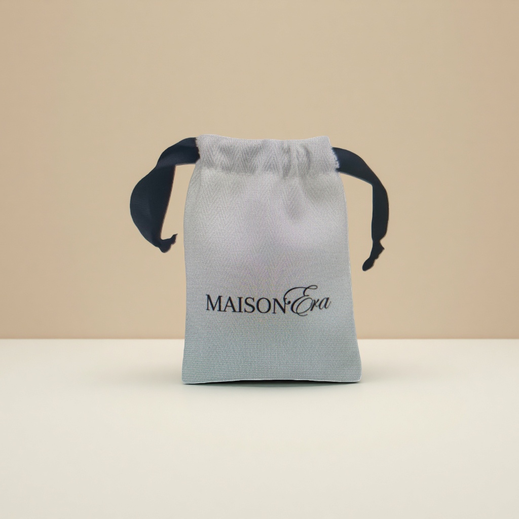 白色布袋MAISON Era品牌布袋简约环保购物袋