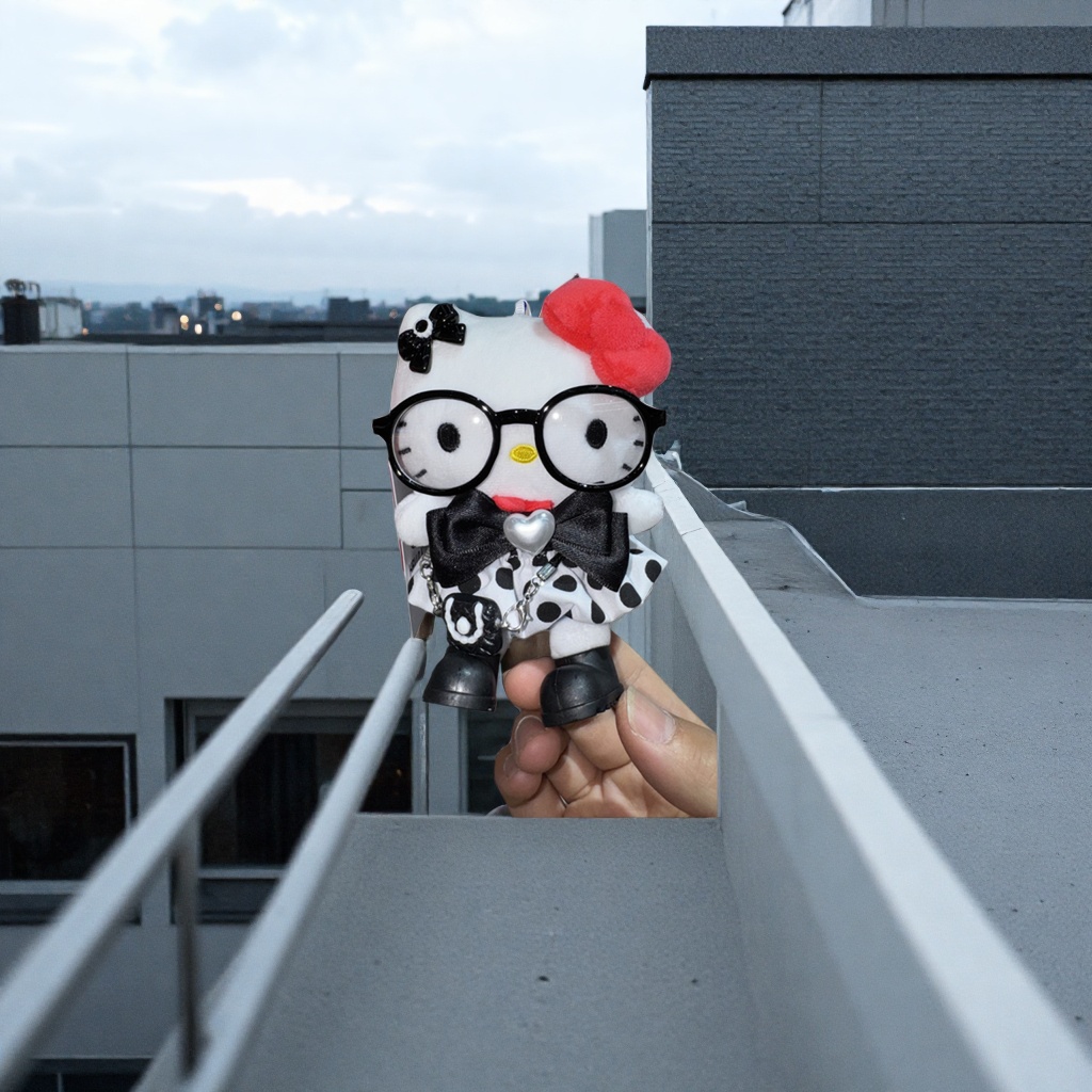 Hello Kitty玩偶细节图