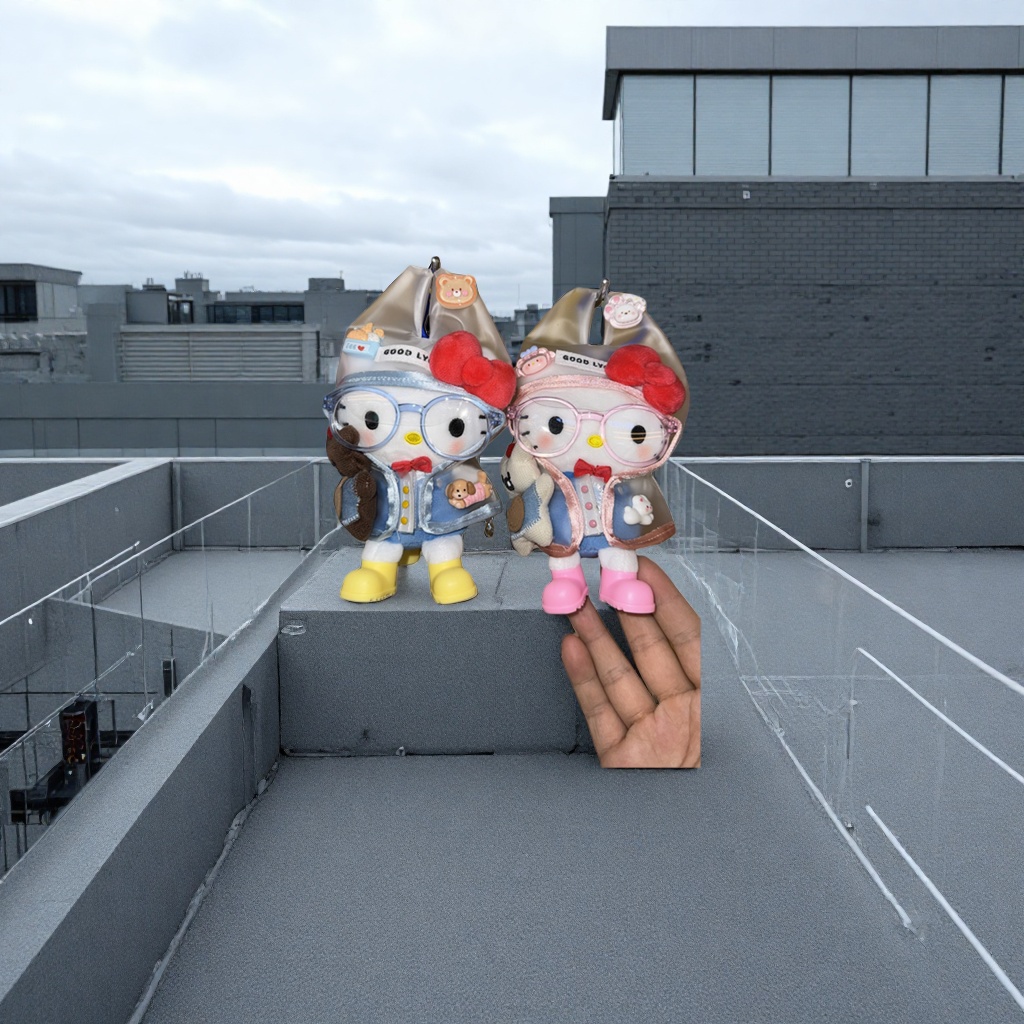 Hello Kitty玩偶细节图