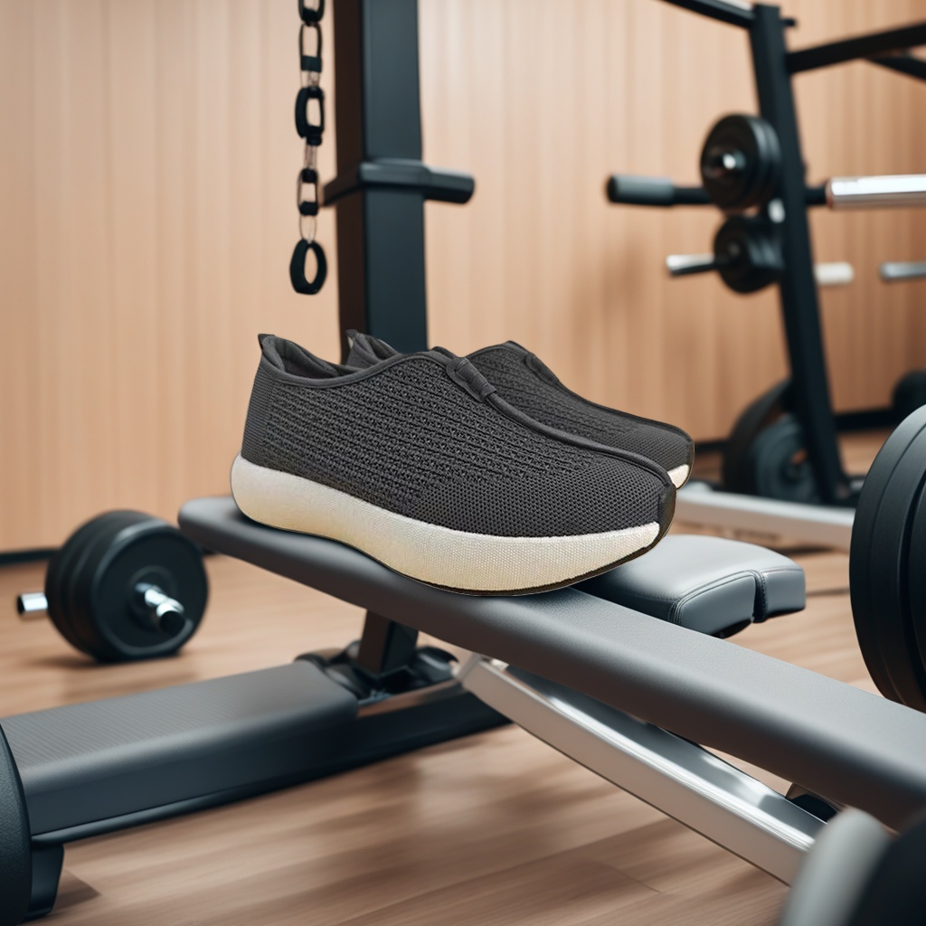 New monk shoes: thick-soled sports monk shoes for spring and autumn, men's monk shoes for summer, thin, soft-soled, springback and shock-absorbing, grey Specification image