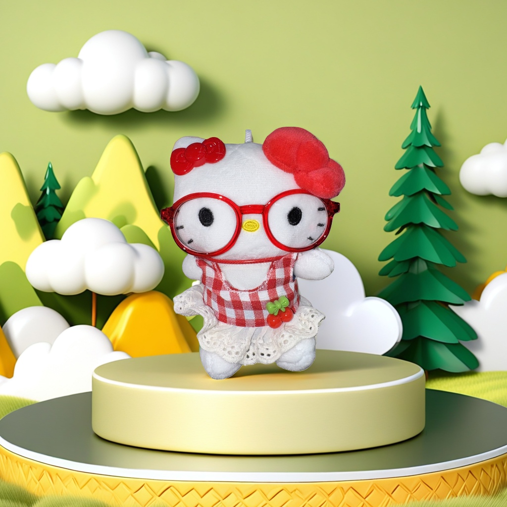 Hello Kitty玩偶细节图