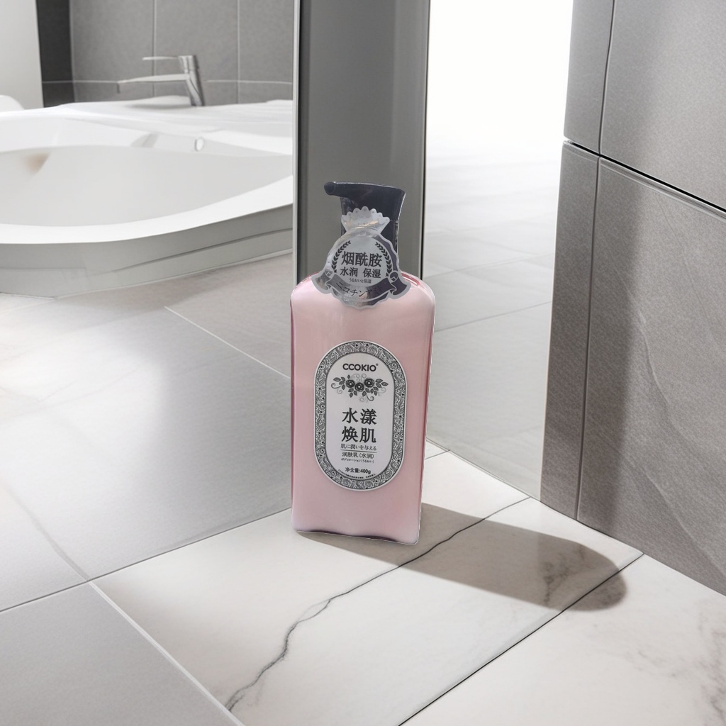 CCOKIO pink bottled Hydrating Moisturizing Lotion Moisturizes, nourishes and repairs the skin to make it smooth and delicate