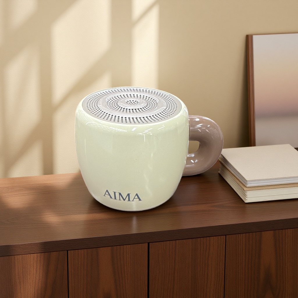 Emma AI Bluetooth Speaker, Ceramic Bluetooth Speaker AIMA-163 Teacup Type Bluetooth Speaker details Picture