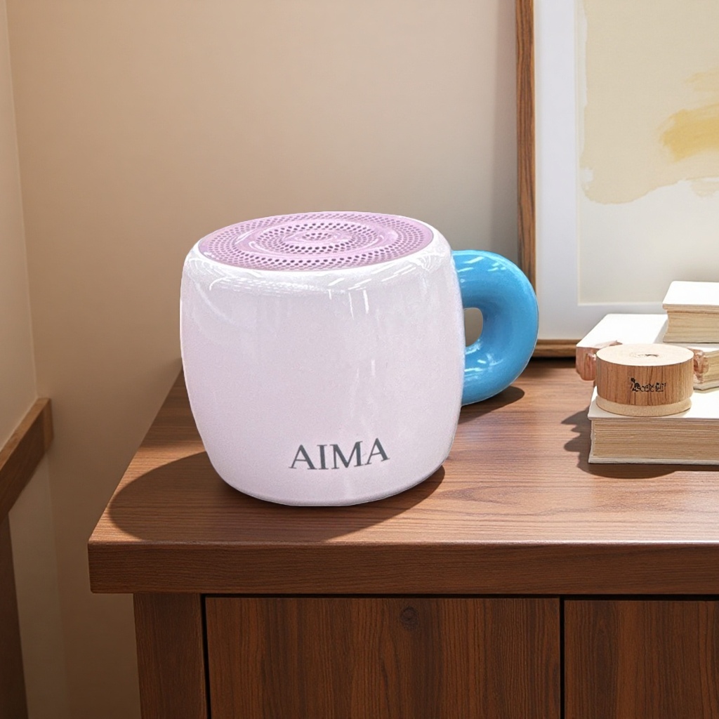 Pink and blue AIMA water cup, portable leak-proof insulated cup, home and office cup Application Scenario
