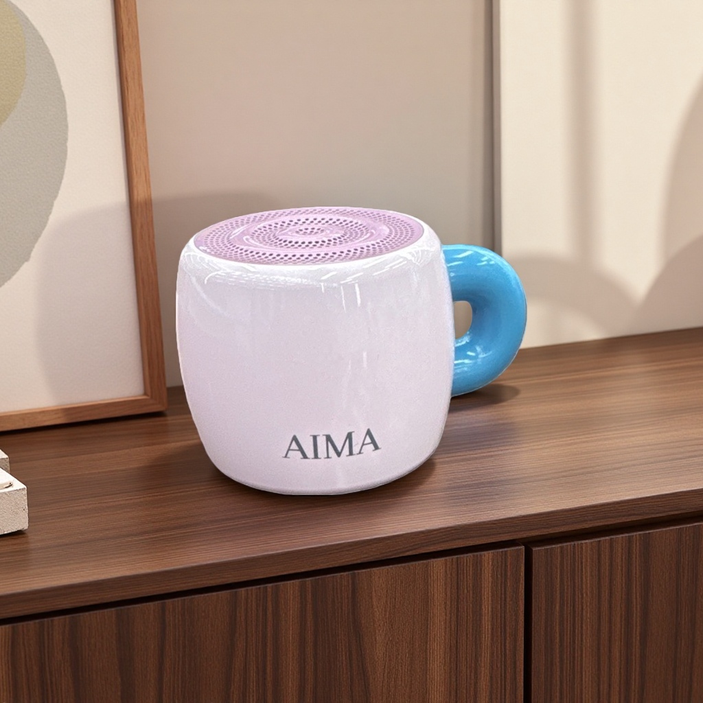 Pink and blue AIMA water cup, portable leak-proof insulated cup, home and office cup Specification image