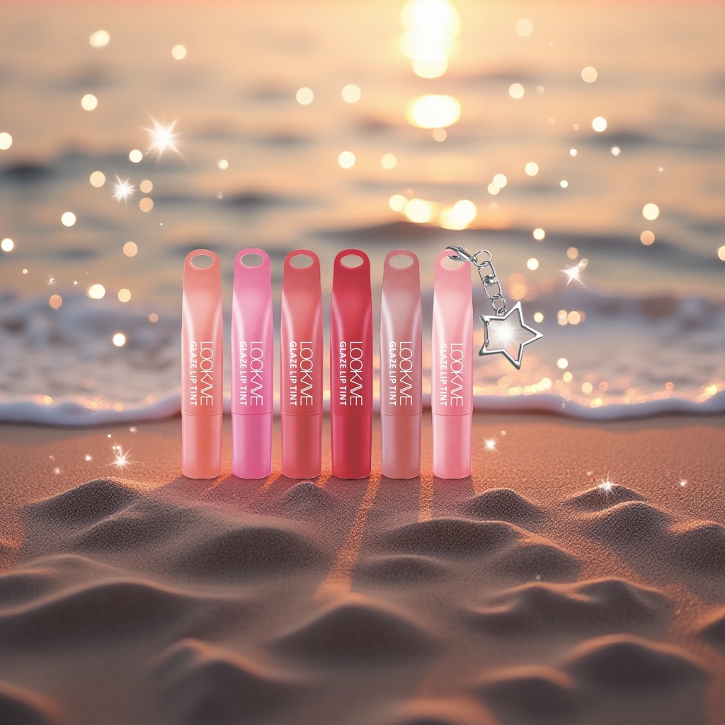 LOOKME GLAZE LIP TINT 水润显色唇釉滋润保湿柔雾感妆效