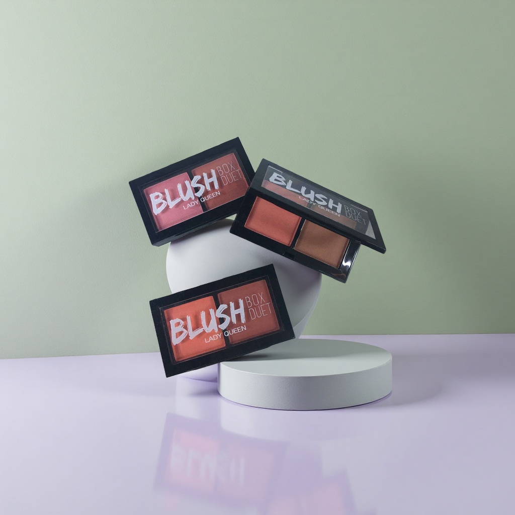 BLUSH BOX DUET 腮红盘双色柔雾妆效粉质细腻持久不脱妆