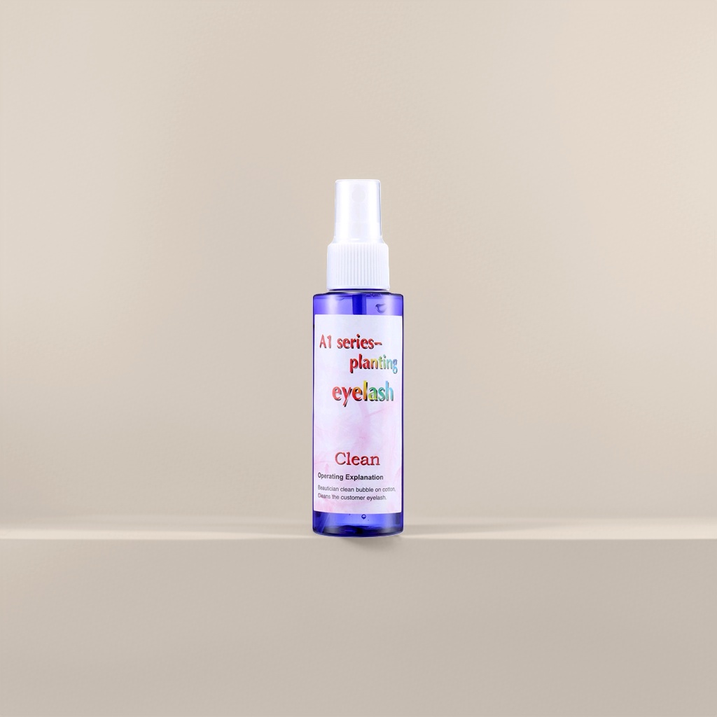 Xingyan Professional Eyelash Extension Cleaning Liquid, press the nozzle to remove oil and dust, safe and non-irritating cleaning liquid, large bottle details Picture