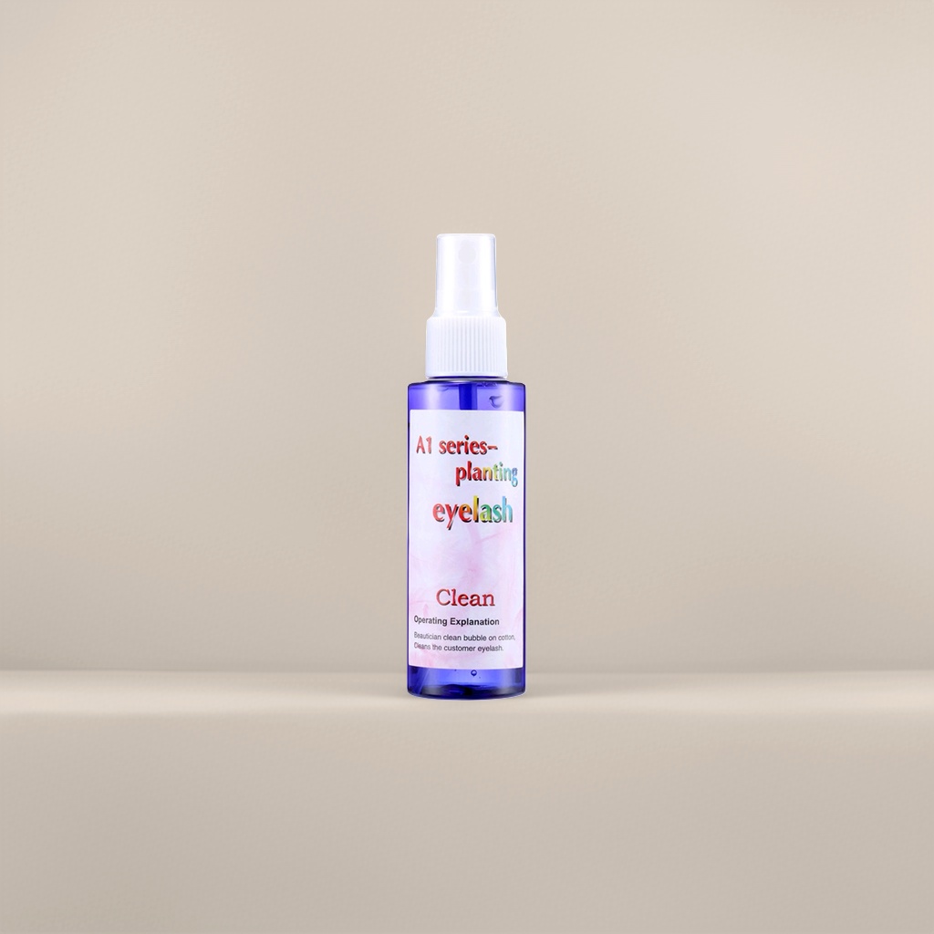Xingyan Professional Eyelash Extension Cleaning Liquid, press the nozzle to remove oil and dust, safe and non-irritating cleaning liquid, large bottle Application Scenario