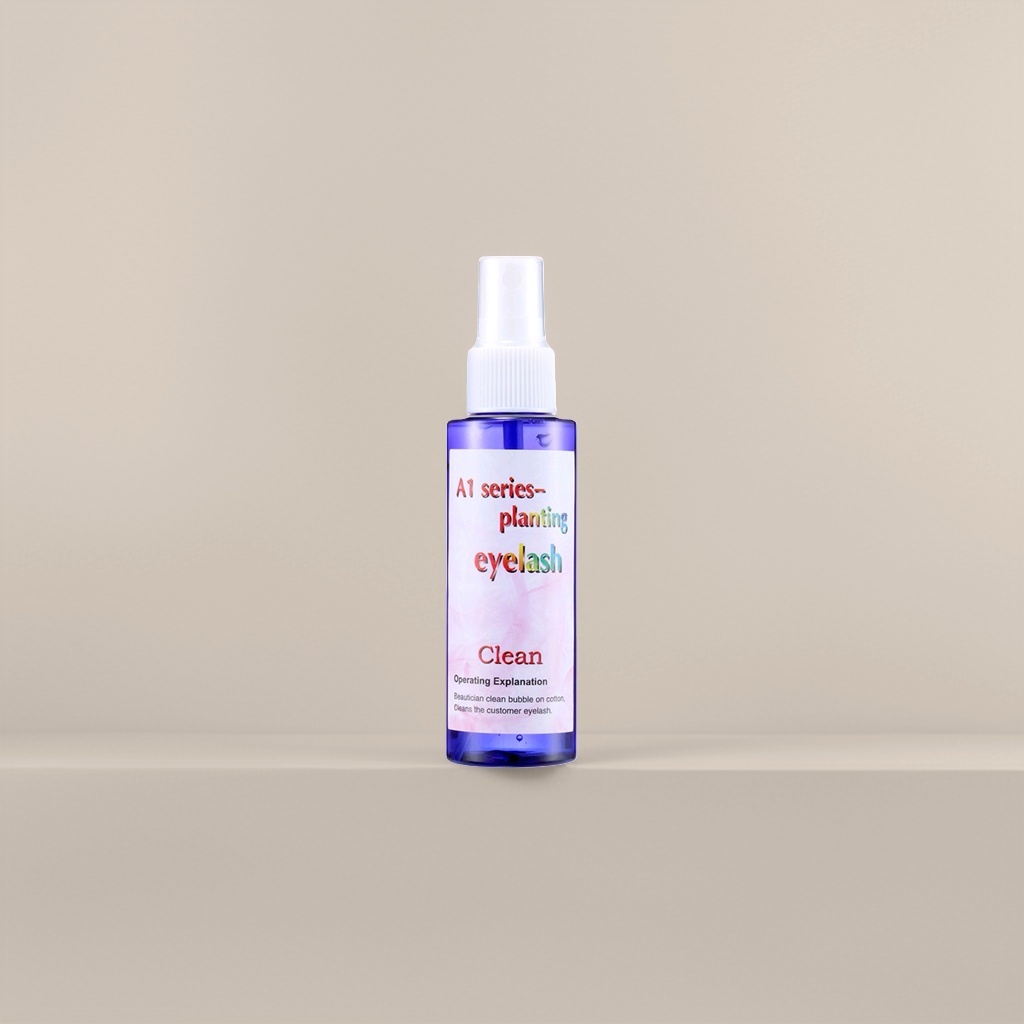 Xingyan Professional Eyelash Extension Cleaning Liquid, press the nozzle to remove oil and dust, safe and non-irritating cleaning liquid, large bottle Specification image