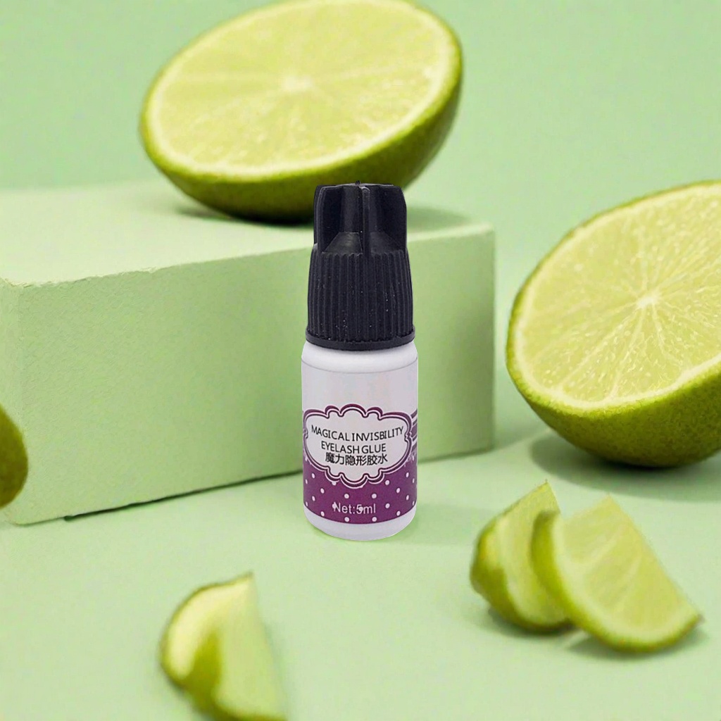 The eyelash glue for beauty products is long-lasting, does not smudge, is waterproof and sweat-proof, and is specially designed for mascara details Picture