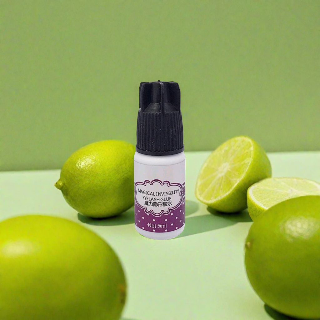 The eyelash glue for beauty products is long-lasting, does not smudge, is waterproof and sweat-proof, and is specially designed for mascara Specification image