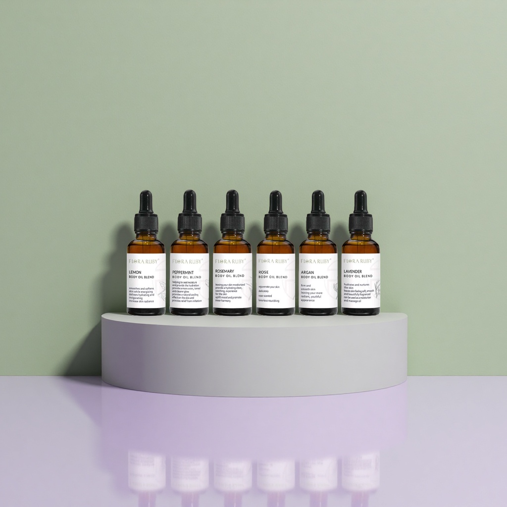 Rosemary Plant Rose essential Oil 30ml, full-body massage, firming and soothing body care essential oil, cross-border wholesale details Picture