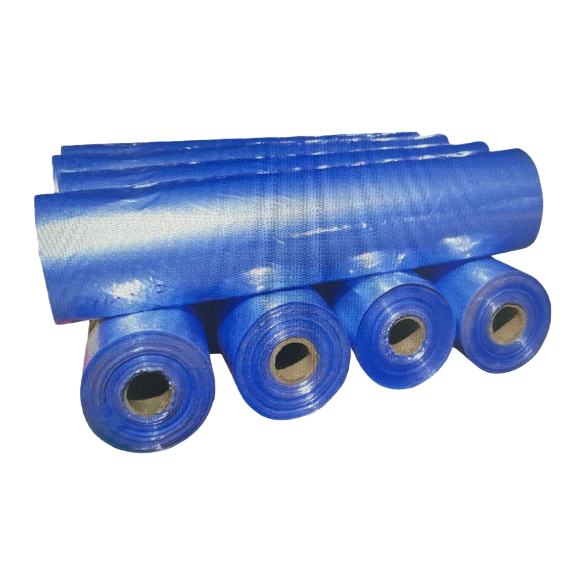 15-meter transparent moisture-proof packaging industrial material for blue plastic film rolls Item Picture