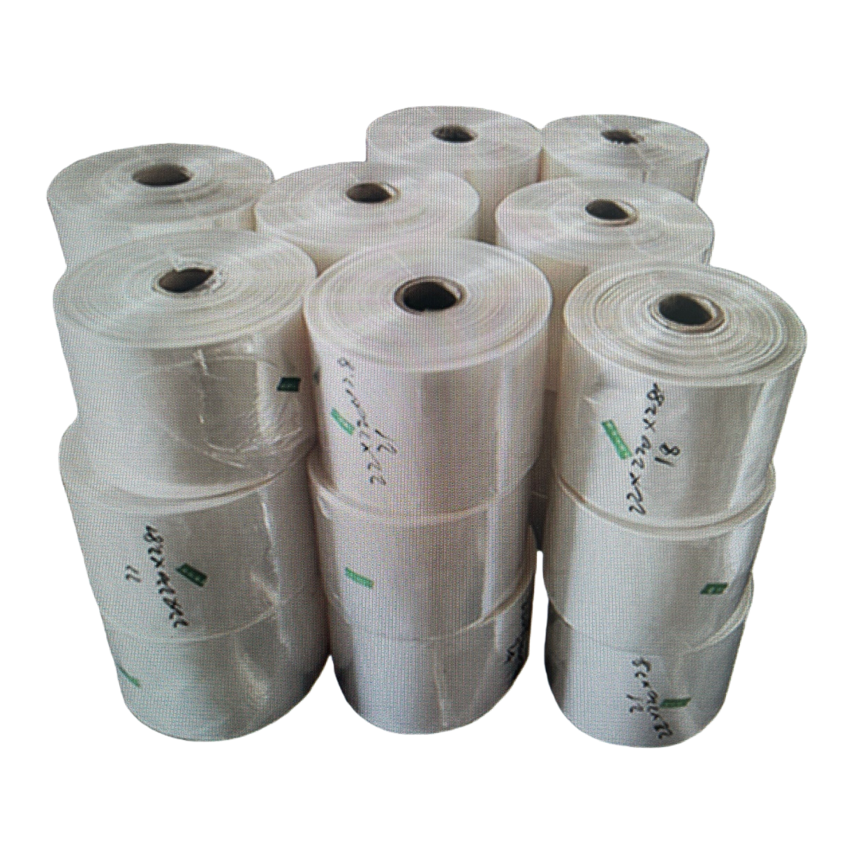100-meter transparent plastic film roll, transparent packaging film, industrial packaging material, moisture-proof and dust-proof Item Picture