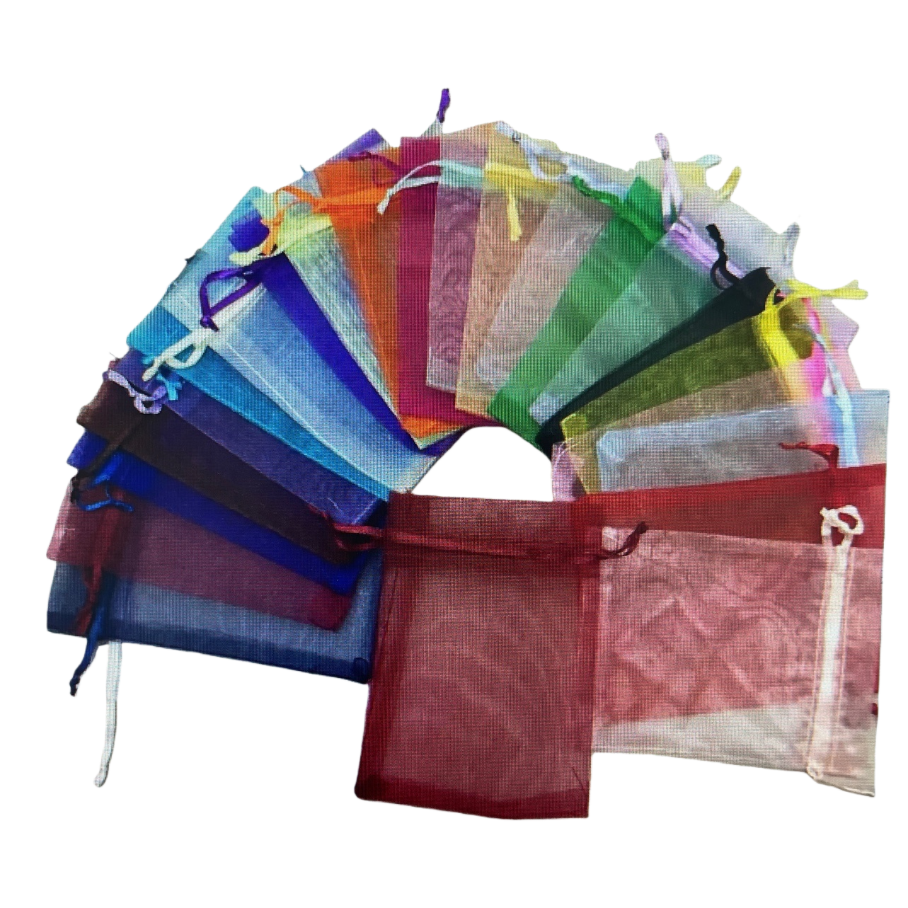Colorful gauze bags, creative decorative gauze bags, home storage bags, multi-purpose and reusable Item Picture