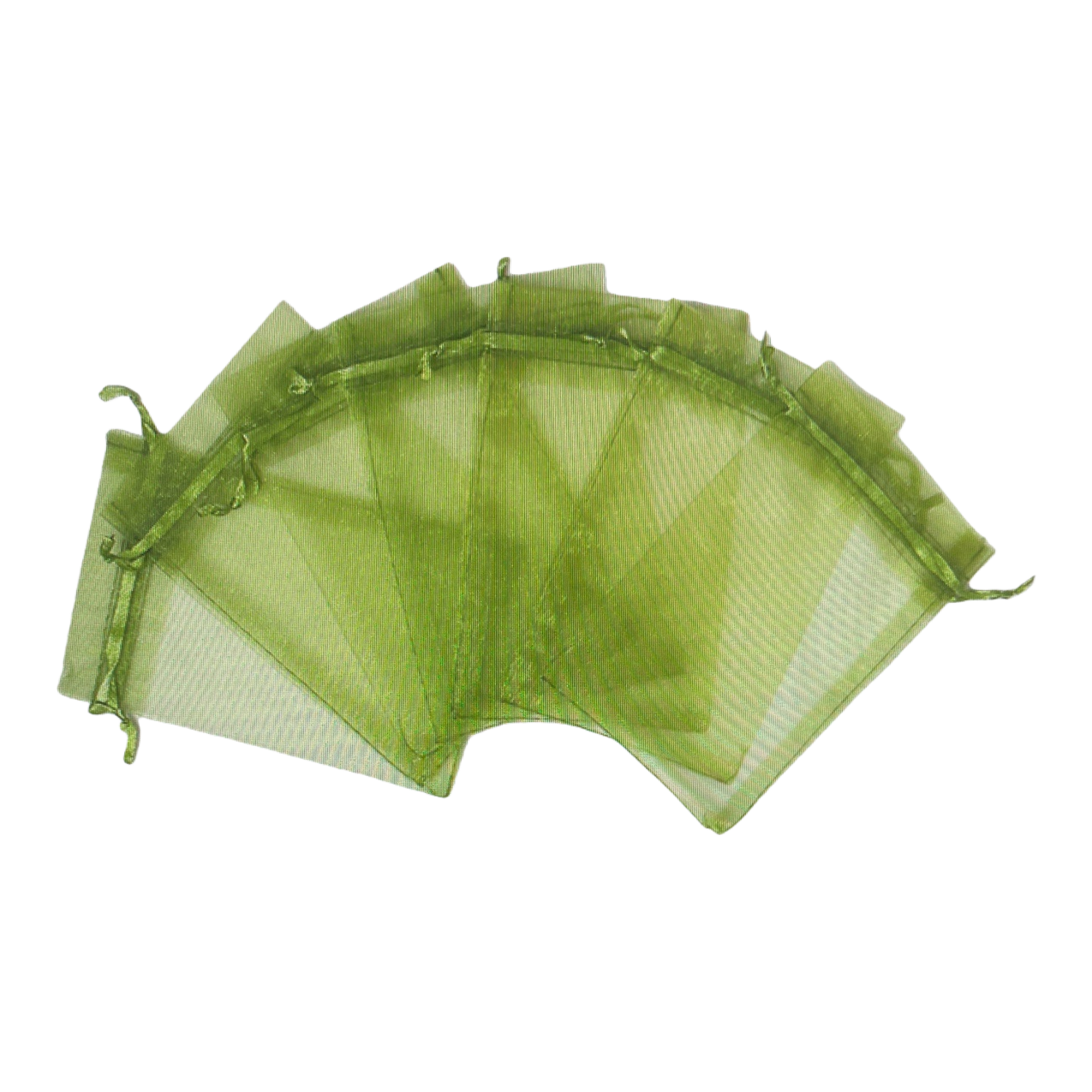 The green gauze bag is reusable, an eco-friendly shopping bag, a household storage bag with large capacity and portability Item Picture