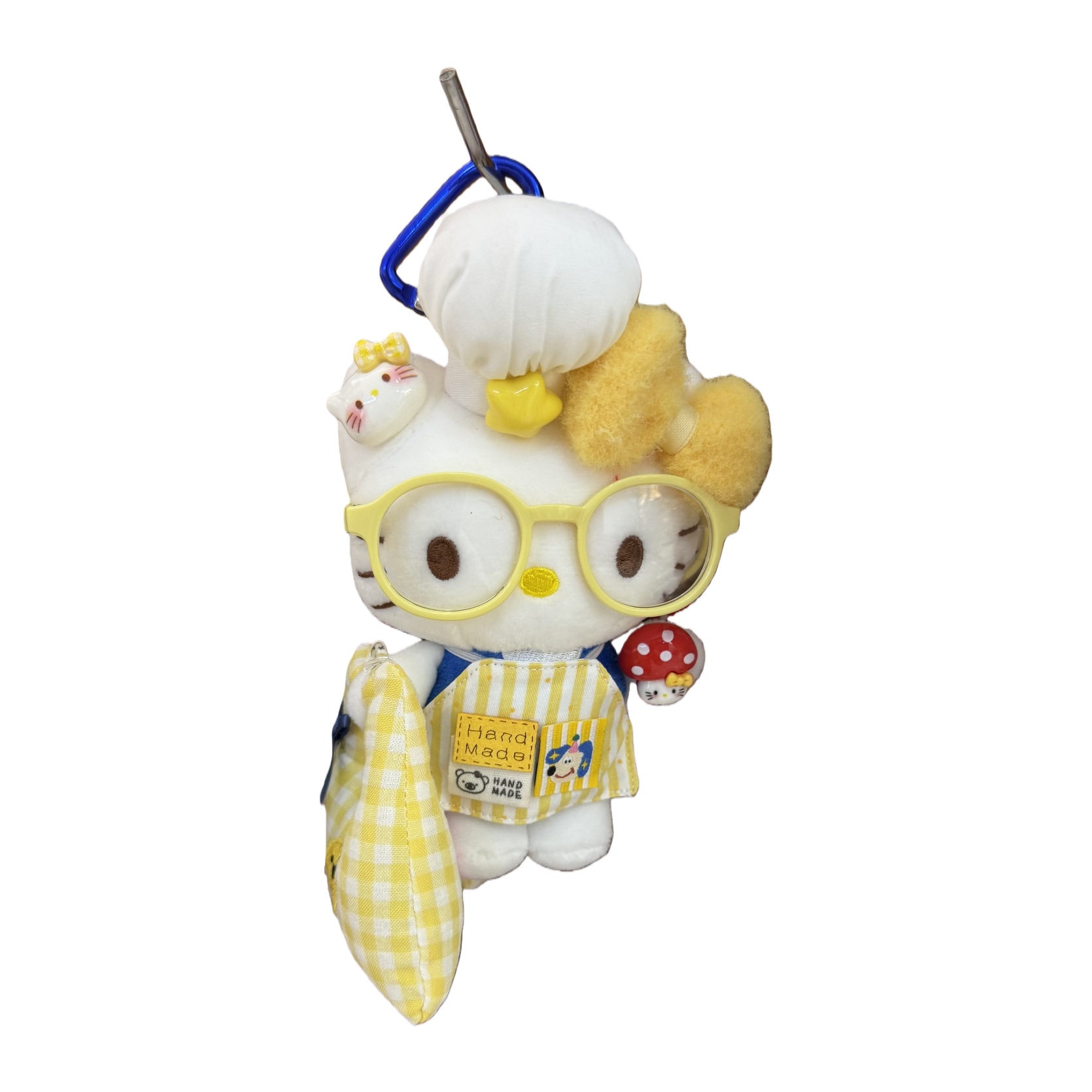 可爱+Hello Kitty玩偶白底实物图