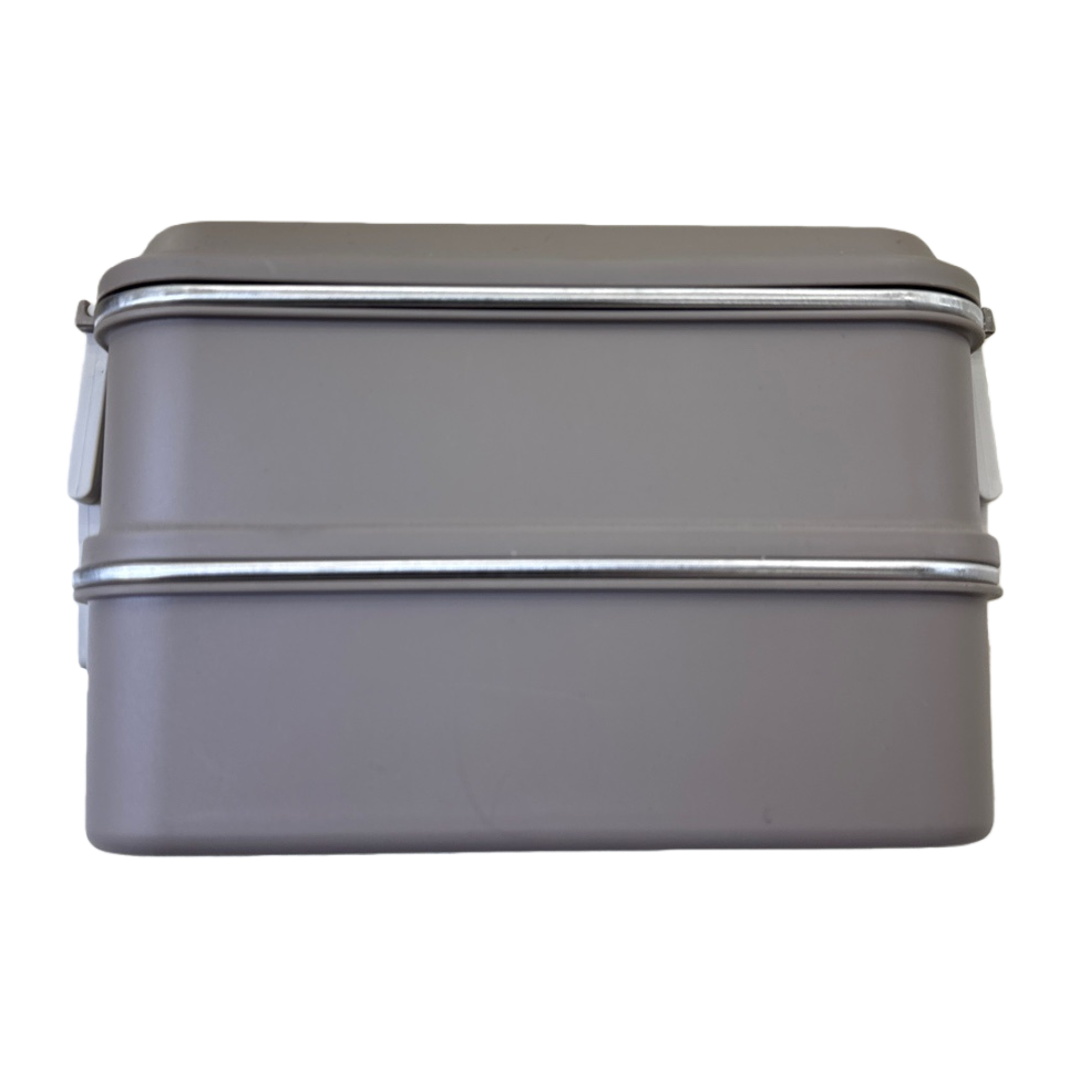 Grey lunch box, 1200ml, leak-proof, sealed and insulated, for household use in student dormitories Item Picture