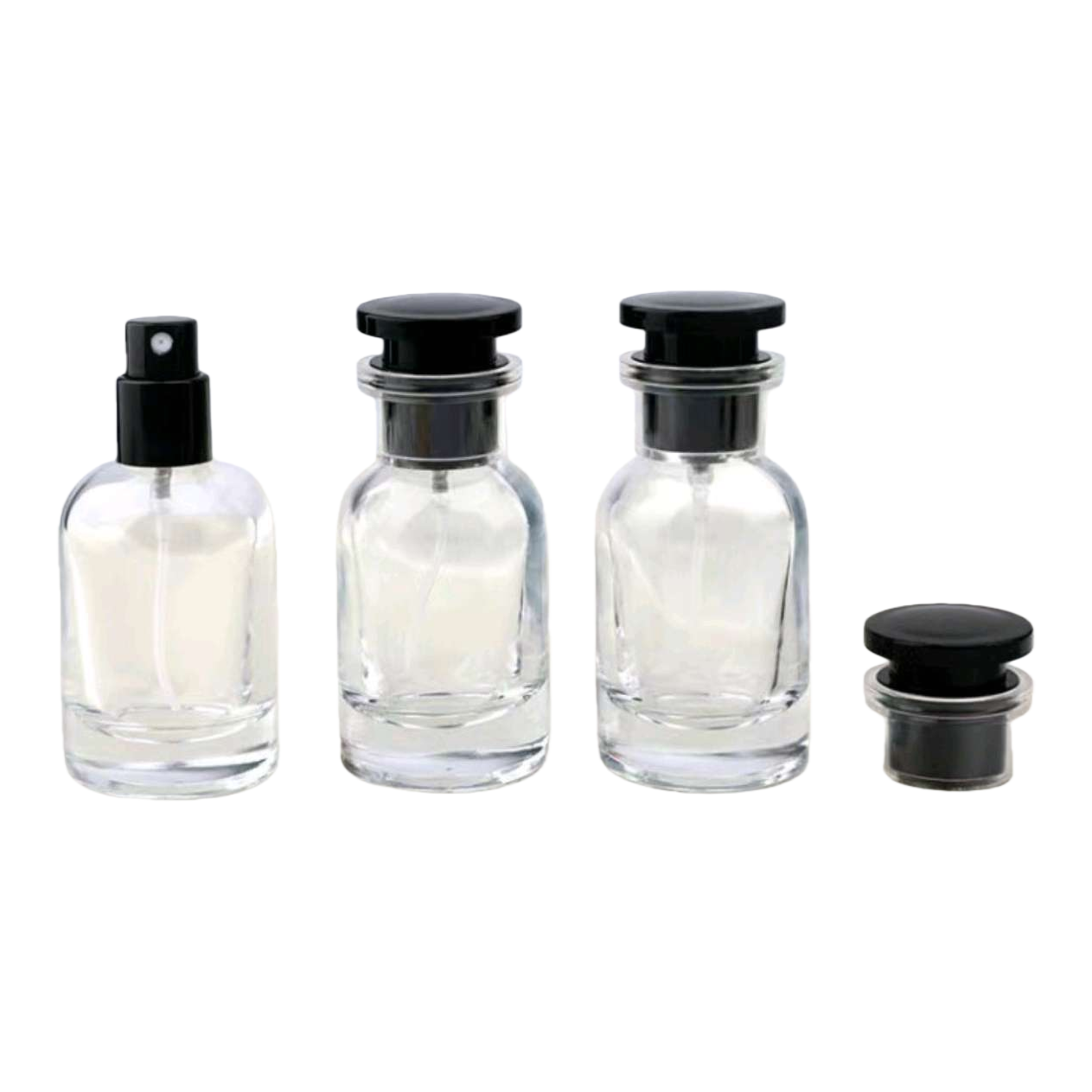 Perfume dispensing bottle spray 30ml high-end glass portable travel high-end perfume bottle empty bottle dispenser Item Picture
