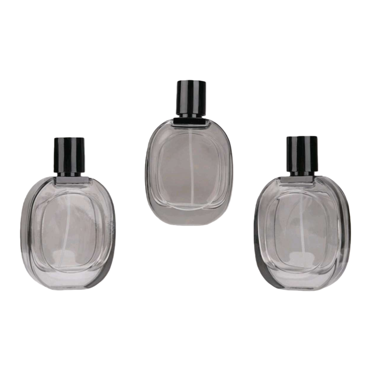 Transparent glass bottle perfume bottle, exquisite fragrance bottle, reusable beauty products Item Picture