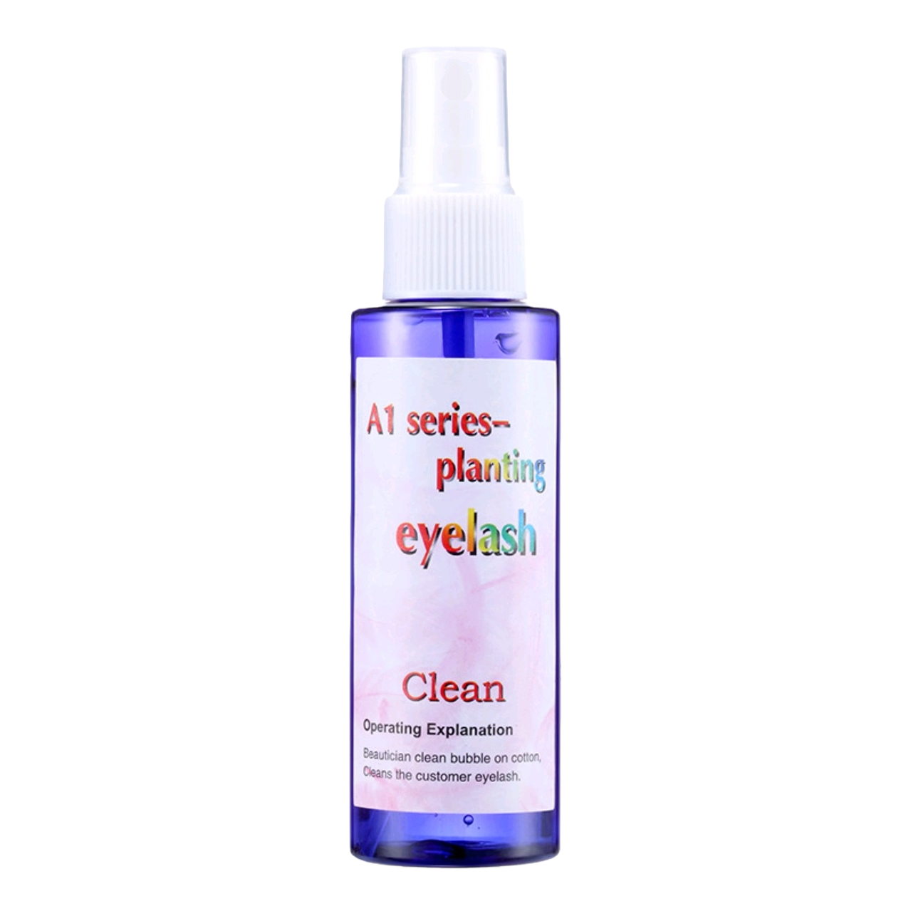 Xingyan Professional Eyelash Extension Cleaning Liquid, press the nozzle to remove oil and dust, safe and non-irritating cleaning liquid, large bottle Item Picture