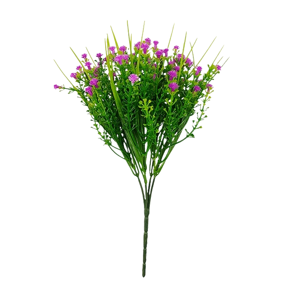 أزهار أرجوانية مزخرفة مزخرفة بهدايا الزهور لغرفة المعيشة Item Picture