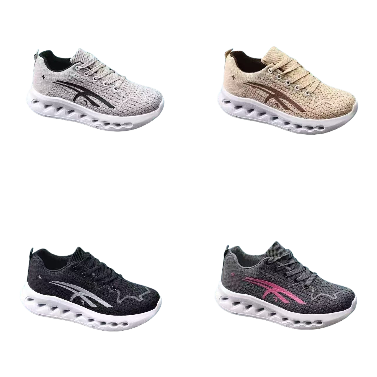 Breathable, lightweight, shock-absorbing and anti-slip running shoes for men and women, classic style Item Picture
