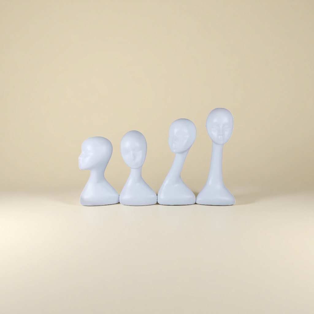 The white head model is a human body structure display model for anatomy teaching Specification image