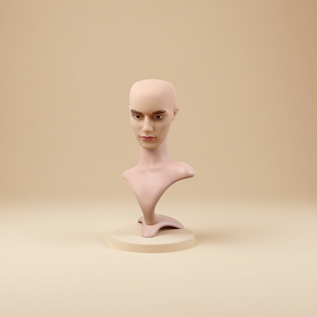 Humanoid model head simulation teaching human body model teaching human anatomy model
