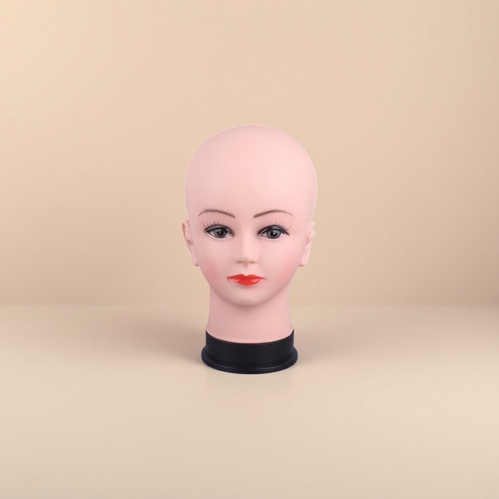 Plastic mannequin head simulation human head model for teaching demonstration of human head statues details Picture