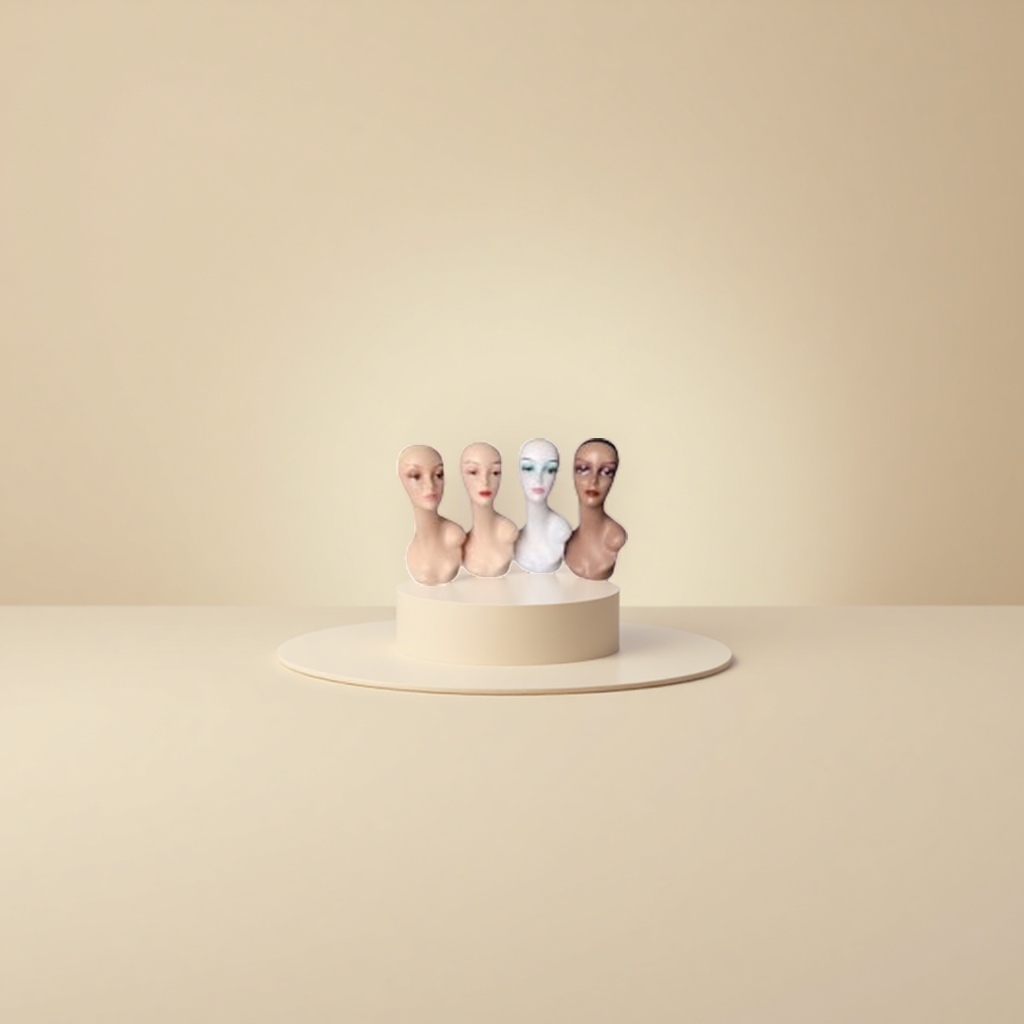 Human figure dummy head model simulation teaching human anatomy model Application Scenario