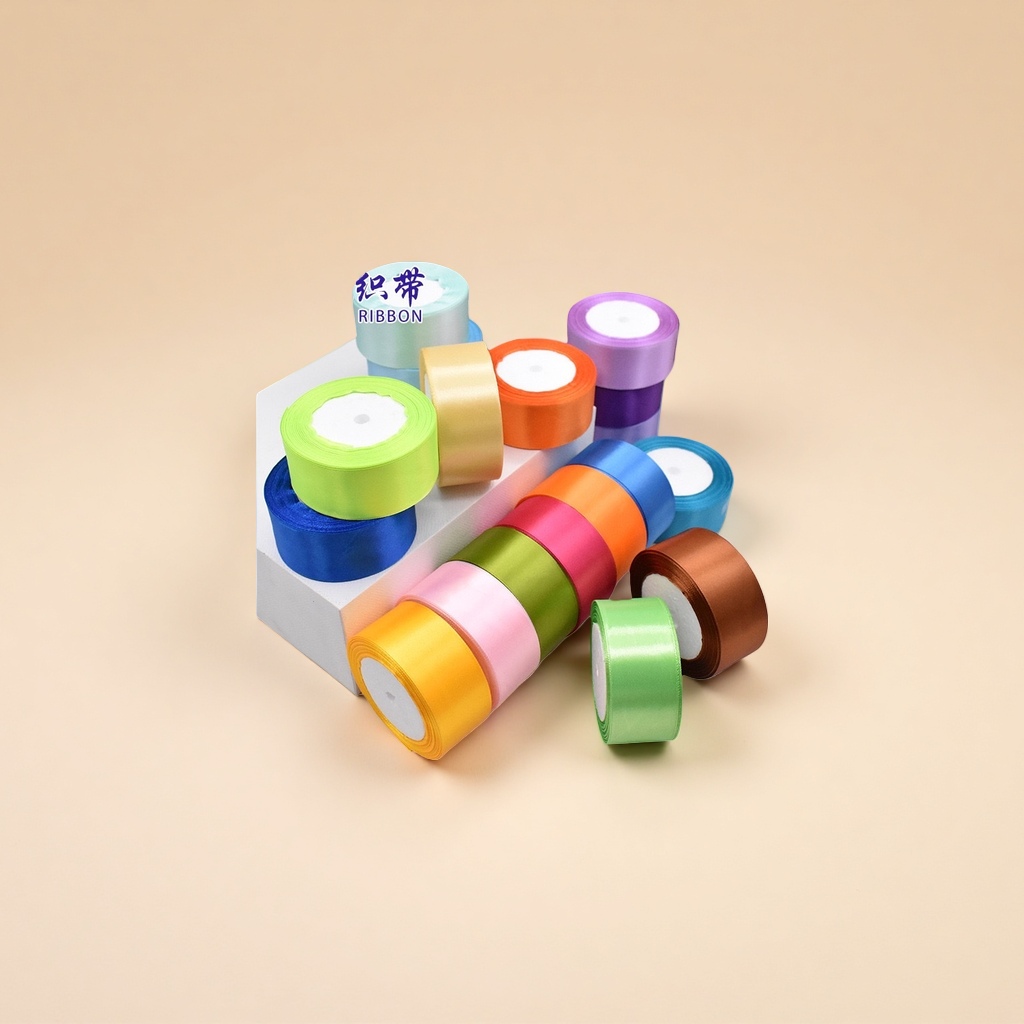 Colorful ribbon gift box, ribbon roll, exquisite packaging and decoration, diy handcrafted materials for wedding decoration details Picture