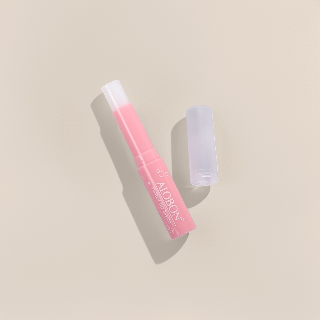 Pink lipstick tube ALOBON Hydrating lip balm Moisturizing and hydrating lip balm Application Scenario