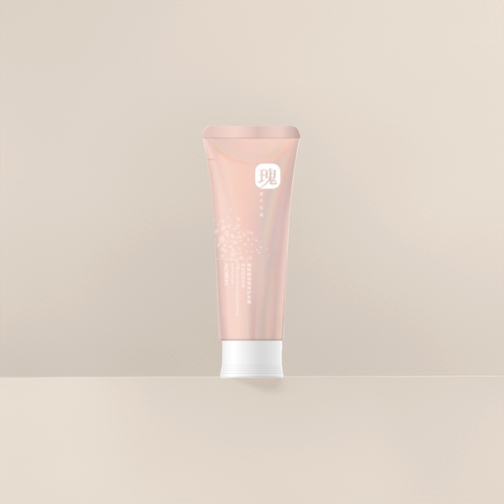 Pink tubular cosmetics, moisturizing and hydrating, soft and delicate makeup effect, easy to use, portable set Specification image