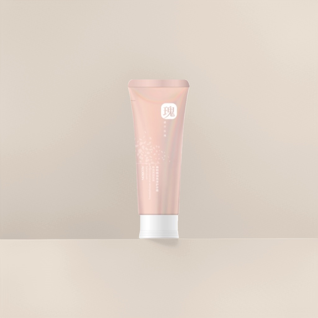Pink tubular cosmetics, moisturizing and hydrating, soft and delicate makeup effect, easy to use, portable set details Picture