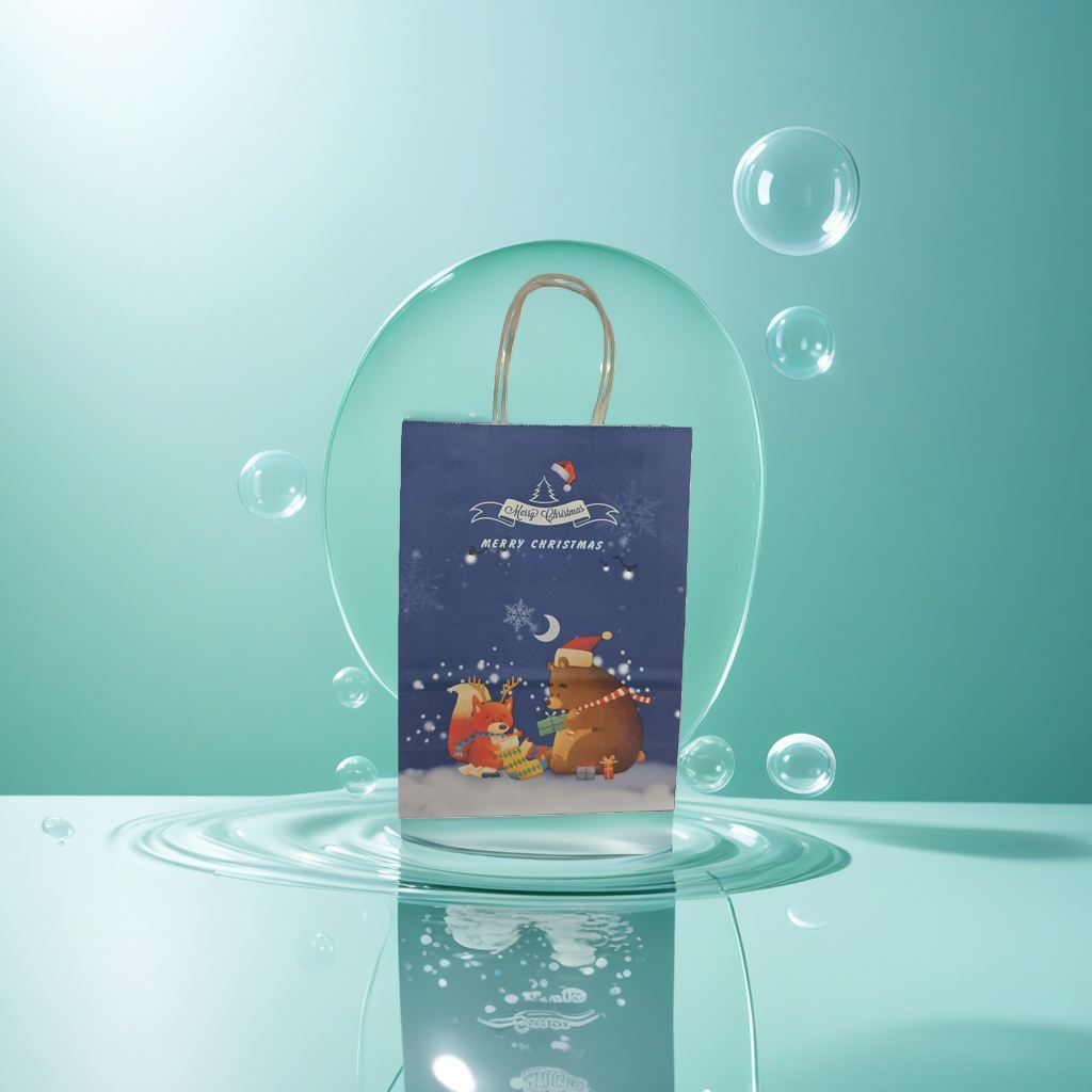 Christmas-themed gift bags and beautifully packaged gift boxes are excellent choices for giving as presents details Picture