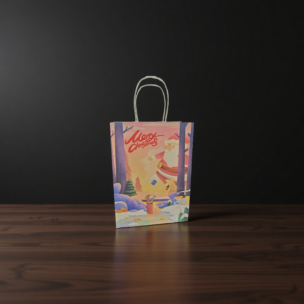 Christmas-themed gift bags, exquisitely packaged gift boxes, excellent gifts Application Scenario