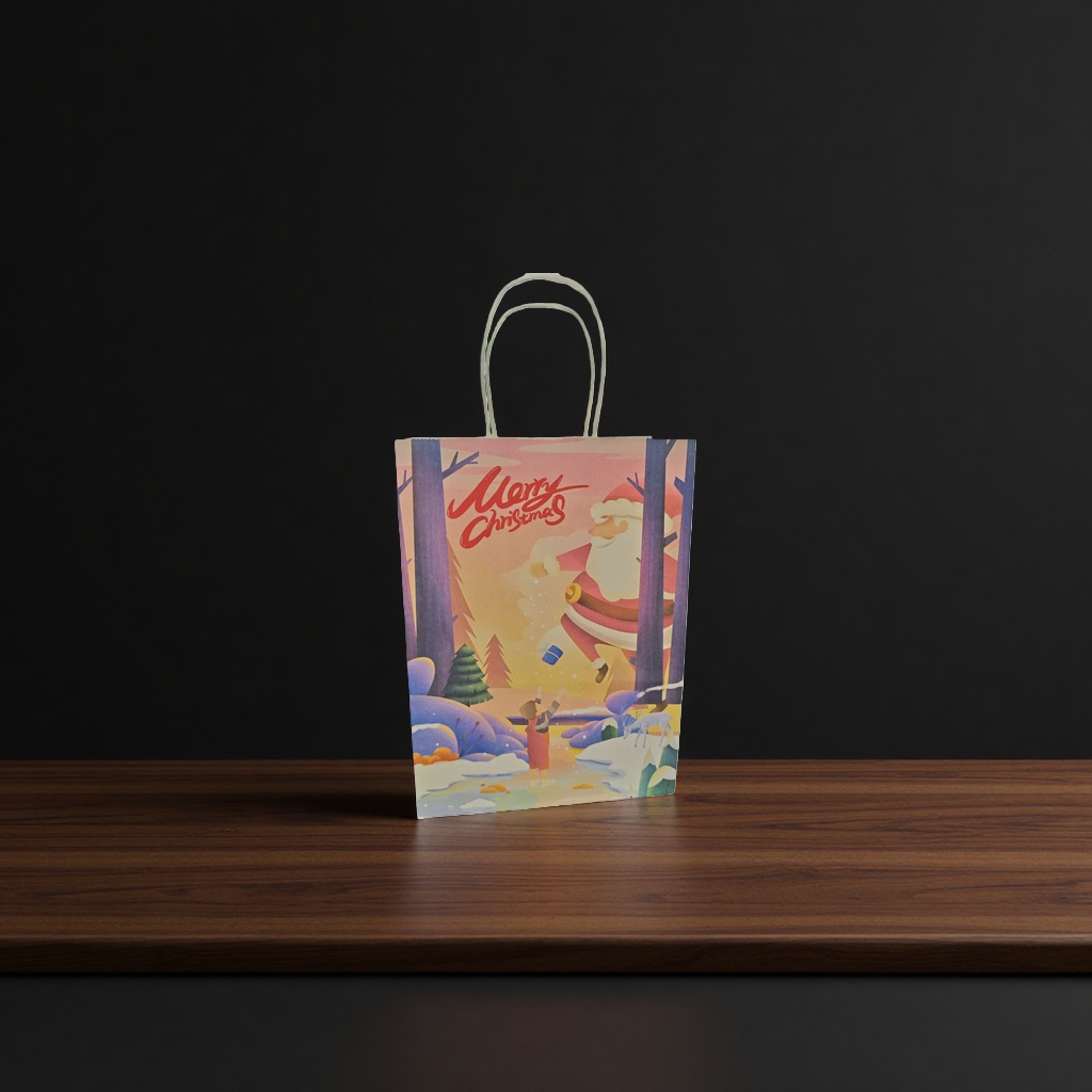Christmas-themed gift bags, exquisitely packaged gift boxes, excellent gifts Specification image