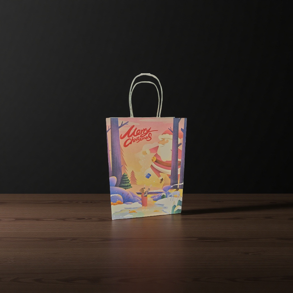 Christmas-themed gift bags, exquisitely packaged gift boxes, excellent gifts details Picture