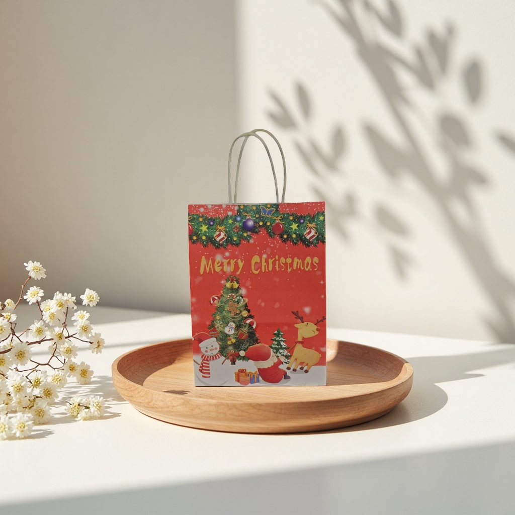 Christmas-themed gift bag, exquisite packaging, gift box, excellent gift choice. 101140434 details Picture
