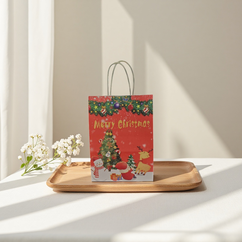 Christmas-themed gift bag, exquisite packaging, gift box, excellent gift choice. 101140434