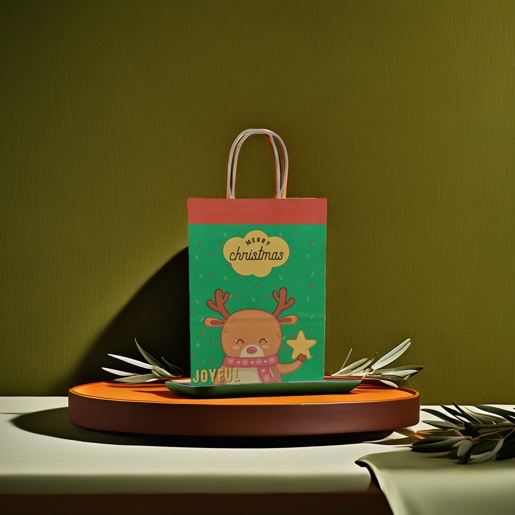 Christmas-themed gift bag, exquisite packaging, gift box, excellent gift choice 101200472 Specification image