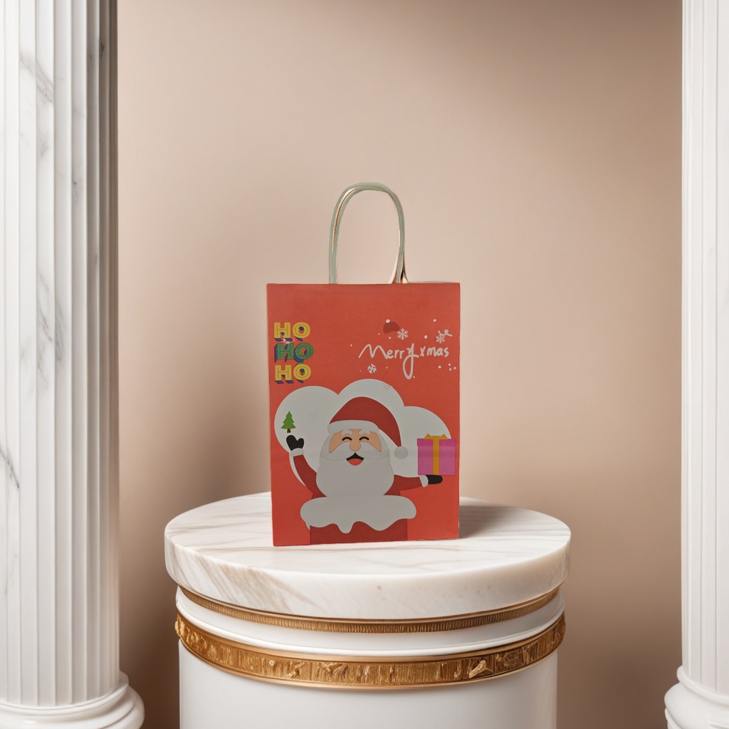 Christmas-themed gift bags, beautifully packaged gift boxes, an excellent choice for gifting. 101232849 Application Scenario
