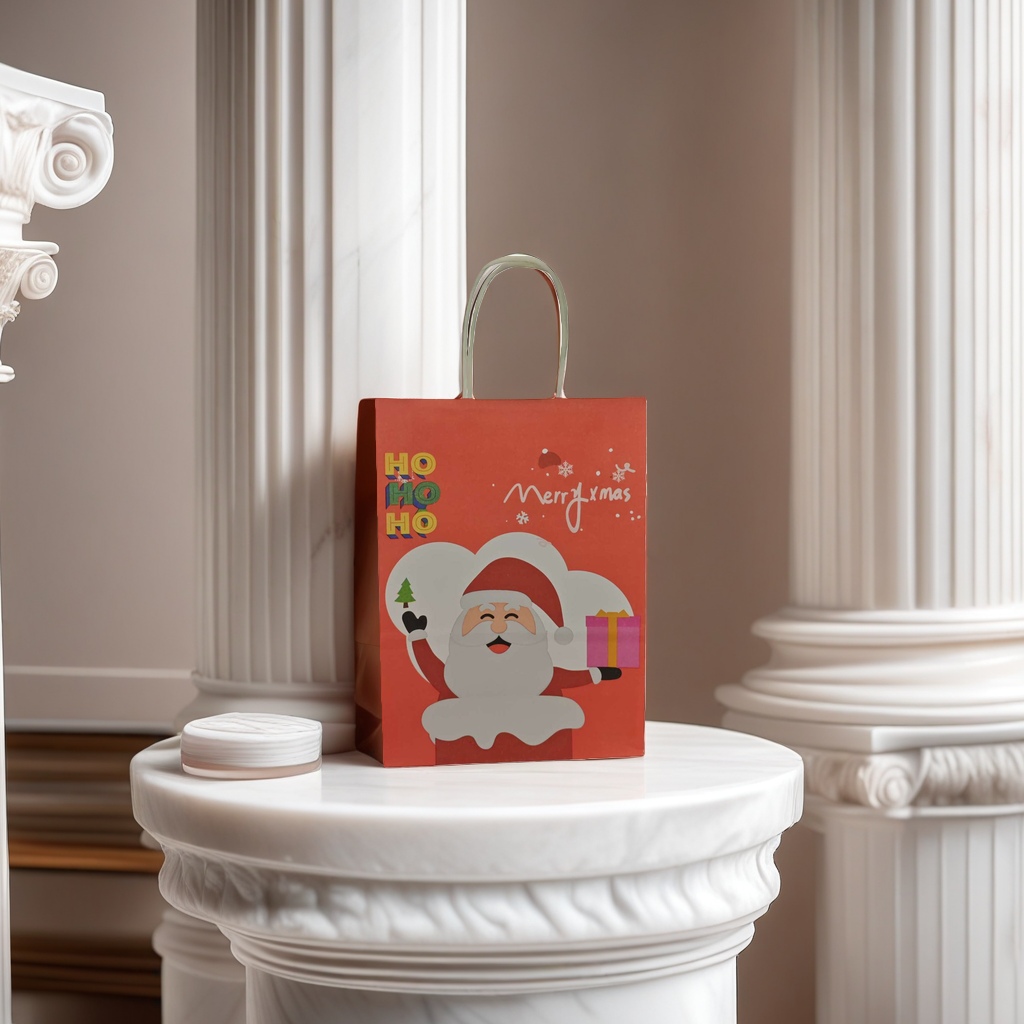 Christmas-themed gift bags, beautifully packaged gift boxes, an excellent choice for gifting. 101232849 details Picture
