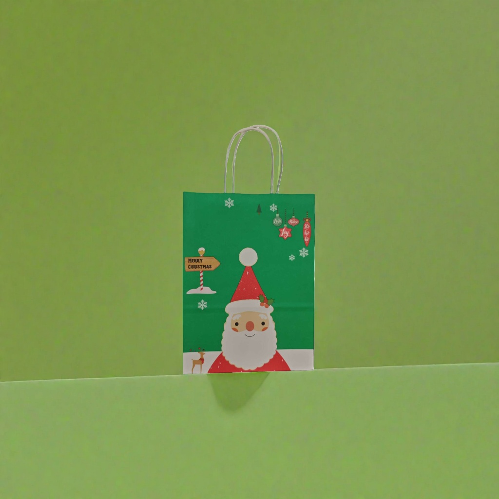 Christmas-themed gift bags, gift packaging bags, festival gift storage bags Application Scenario