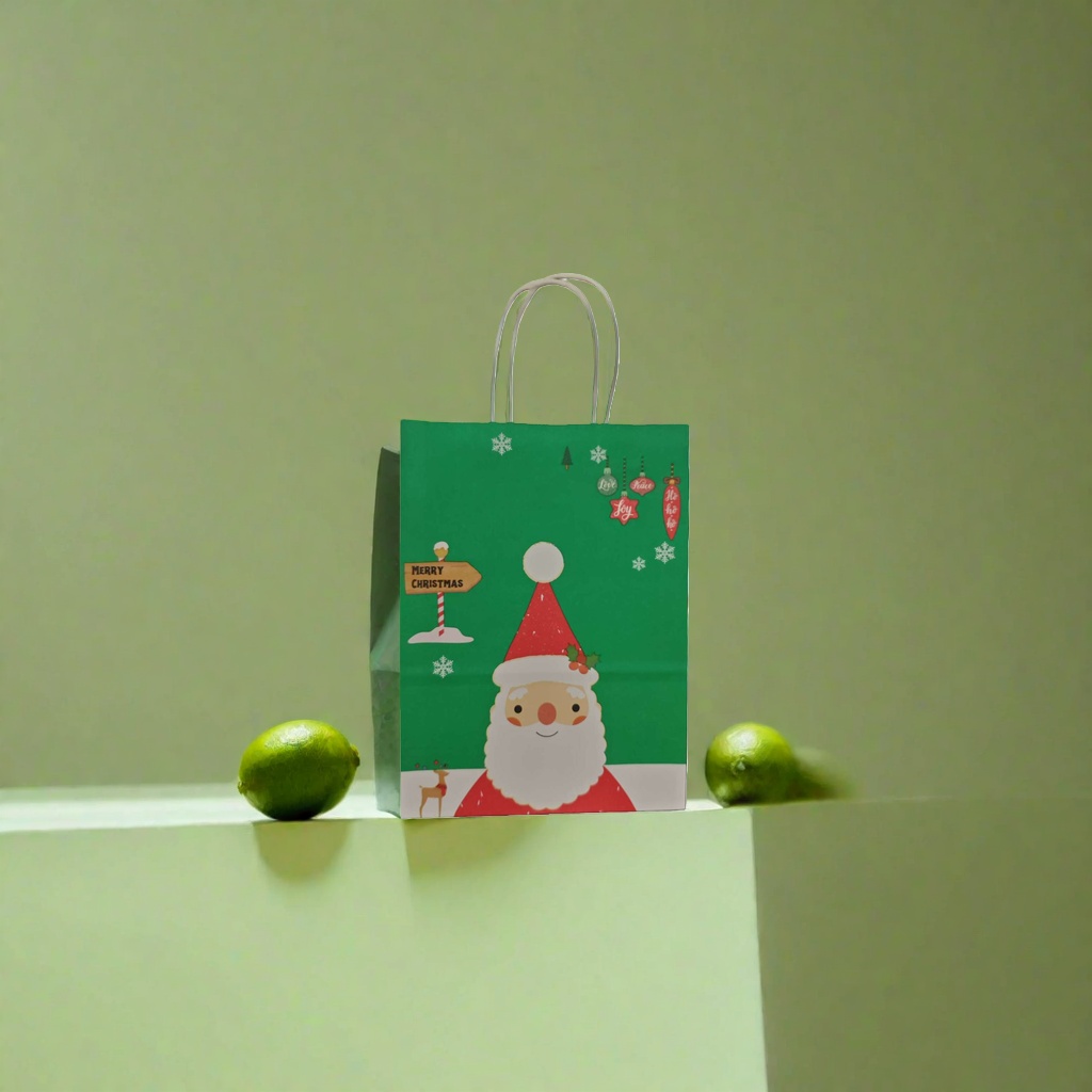 Christmas-themed gift bags, gift packaging bags, festival gift storage bags Specification image
